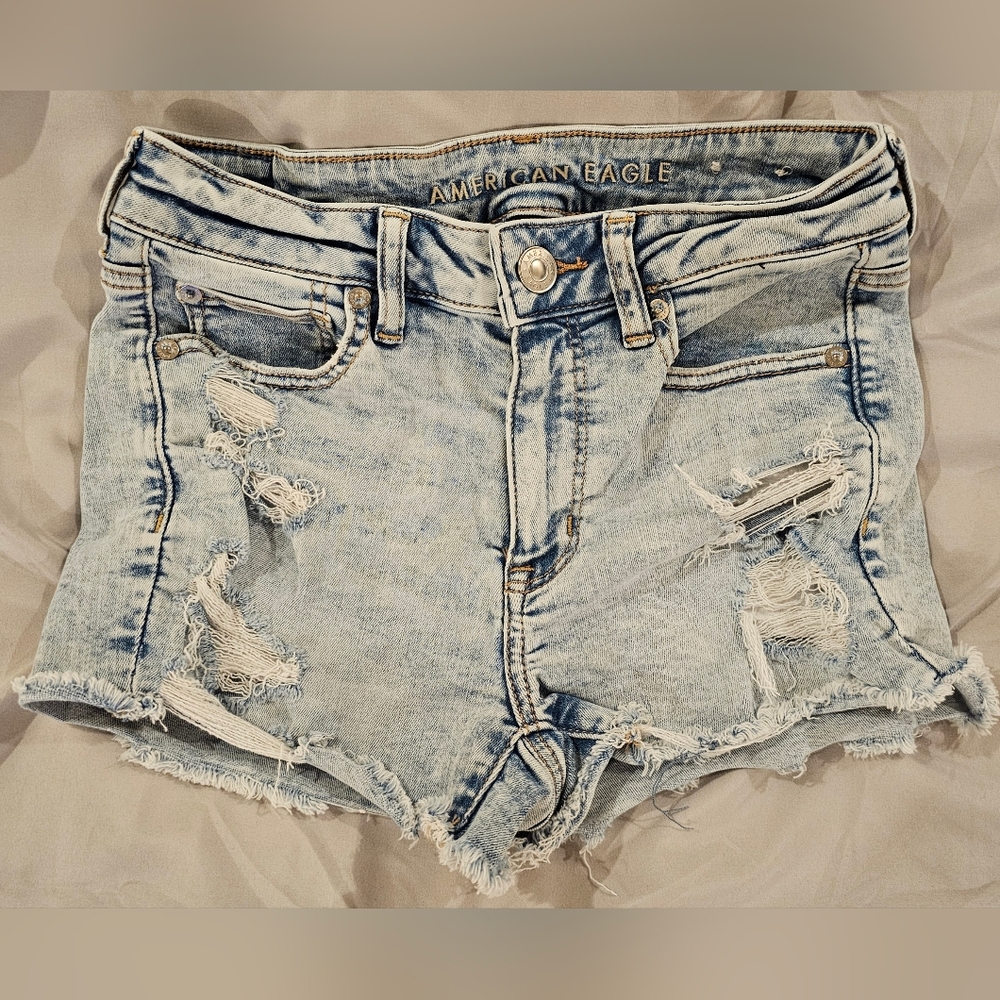 Womens American Eagle Jean Shorts - Size 4